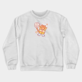 Catstronaut v2 Crewneck Sweatshirt